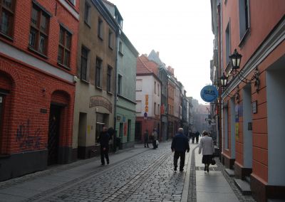 Gata i stadens centrum.