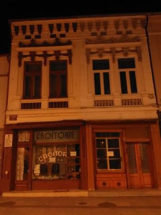 Typiskt hus i denna delen av Craiova.&nbsp;”Croitorie” betyder ”skrädderi”.