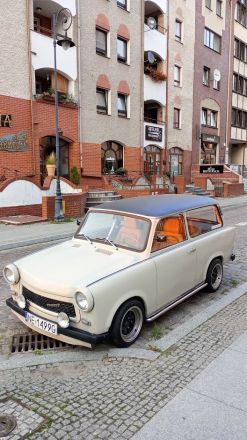 Östtysk bil i Västpreussen.