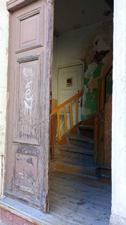 Förfallet kvarter strax söder om Gamla stan.