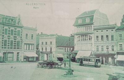 Markt - Marknadstorget - på den tyska tiden.