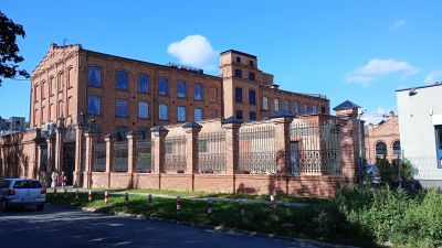 Typisk gammal fabrik, okänd vilken.