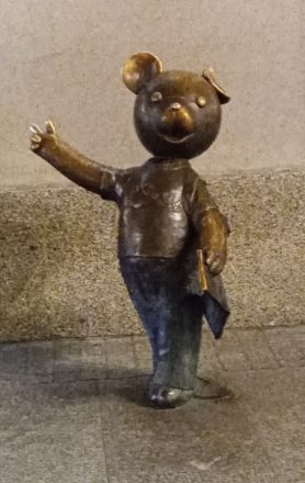 Misia Uszatka - stadens maskot.