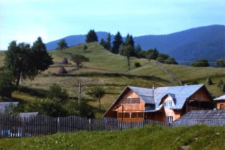 Hus i Călimanibergen (Transsylvanien).